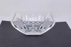WATERFORD CRYSTAL LISMORE 6 INCH SQUARE BOWL – MINT - Picture 1 of 8