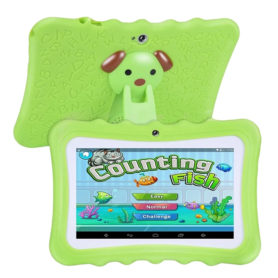 Kids Tablet Android PC 7" Inch 512MB + 8GB WiFi Google Play For Children Study - Image 1 of 4
