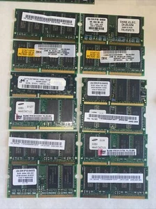 Lot Of 12 Vintage IBM Laptop Memory FRU-20L0264 64MB Module PC100 100MHZ 144Pin - Picture 1 of 2