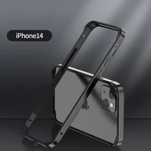 Für iPhone 17 16 15 14 13 Pro Max 12 Aluminium Metall Rahmen Bumper Schutzhülle - Picture 1 of 21