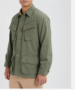 Polo Ralph Lauren Men's Military Green Khaki Jungle Ripstop Combat Jacket £550 - Picture 1 of 13