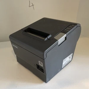 Epson TM-T88V M244A Point Of Sale Thermal Receipt Printer USB, Ethernet 880E +PS - Picture 1 of 11