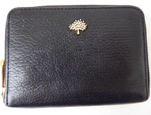 Mulberry Tree Zip Around Purse Wallet in Black Leather £350 in retired design - Picture 1 of 11