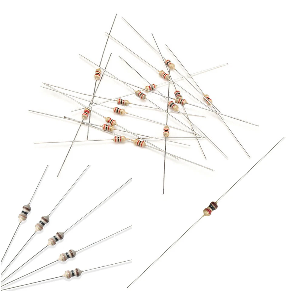 Mini Widerstand 1Ohm - 1MOhm 1/8W 50 100 Stück Auswahl 0204 5% Widerstände MoBa - Bild 1 von 1