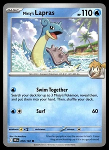 MISTY'S LAPRAS - 050/182 - DESTINED RIVALS DRI C/UC POKEMON - NM - Picture 1 of 4