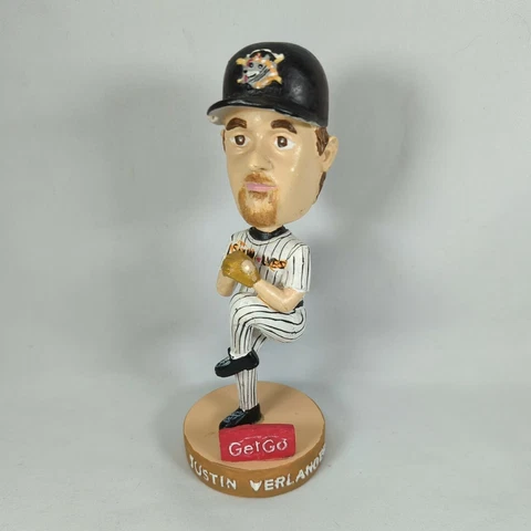 Justin Verlander Bobblehead Erie Seawolves SGA Minor League Baseball 2007 Cover