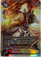 ShineGreymon: Burst Mode BT13-020 - Digimon Card [BT-13: Versus Royal Knights]