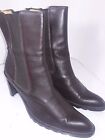 Keneth Cole New york Ankle boots Brown Leather Size 9.5 M Italy