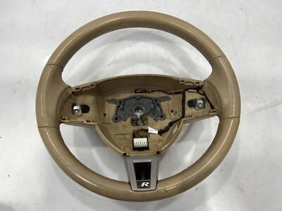 07 - 09 Jaguar XK Steering Wheel Caramel Beige Leather w/o Heat OEM C2P14942SEP Foto 1 de 4