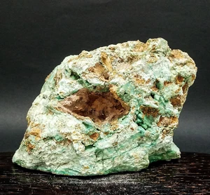 1006 gr New Discovery Roh Natur Garnierit Quarz Mineral Nickel Erz Probe - Bild 1 von 11