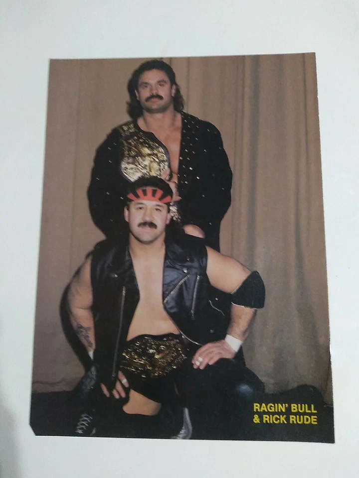 Винтажная пин-ап рестлинг Rick Rude & Manny Fernandez NWA  - Изображение 1 из 1