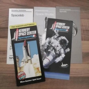 Kennedy Space Center NASA leaflets 1992 - 5 rare collectable items - Picture 1 of 16