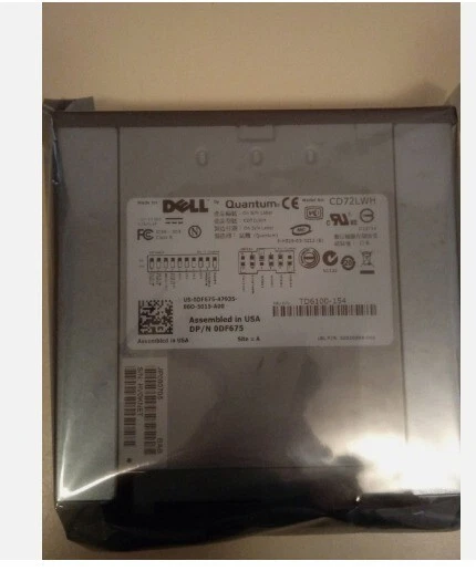 Dell Quantum T3940 SCSI DAT 72 TAPE DRIVE TD6100-154 CD72LWH GF482 DF675 - Image 1 of 1