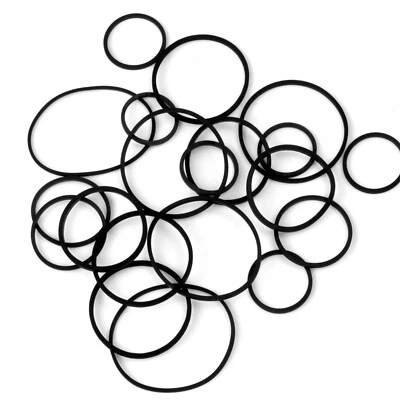 20 ASSORTED SQUARE PROFILE BELTS for Cassette players, CD & DVD players etc - Image 1 of 4