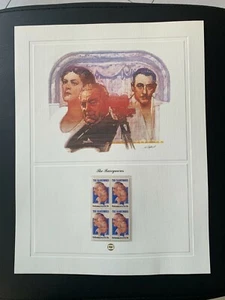 SCOTT 2012 - Barrymores   - USPS COMMEMORATIVE STAMP PANEL - Bild 1 von 2