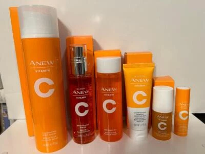 Anew VITAMIN C Product Eye Cream Illuminating Body Oil Lip Treatment Brightening - Image 1 of 4