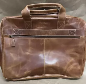 KomalC 16 Inch Leather briefcases Laptop Messenger Bags for Men and Women Best - Picture 1 of 6