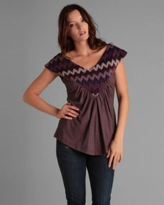 COLETE JERSEY NUVULA ROXO E VERDE, GOLA V DUPLA TOP - Imagem 1 de 2