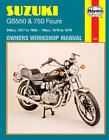 Suzuki Gs550 (77 - 82) & Gs750 Fours (76 - 79) Haynes Repair Manual (Poche)