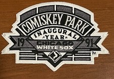 Comiskey Park Embroidered Patch Chicago White Sox 1991 Inaugural Year