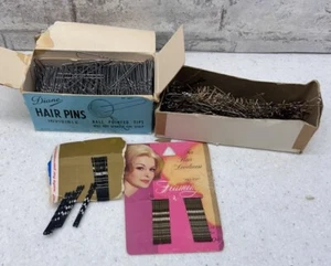 Vintage Bobby Hair Pins Lot Diane Hair Pins   Large Lot - Picture 1 of 7