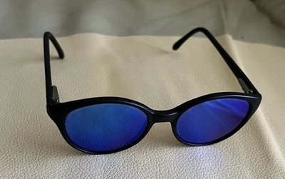 GAFAS DE SOL REVO JUNIOR NEGRAS MATE REDONDAS HECHAS EN FRANCIA Foto 1 de 4