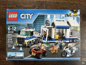 LEGO CITY: Mobile Command Center 60139 w Box/Manuals RETIRED