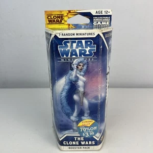 Star Wars Miniaturas Clone Wars Booster Pack scatola aperta all'interno sigillato completo - Foto 1 di 14