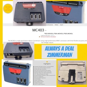 TRIO MC403 Motion Controller P823-04962 P824 O P825 PROCESSORE HIGH PERF ARM11 - Foto 1 di 12