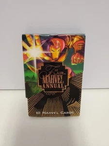 1995 Fleer Flair Marvel Annual Iron Man Cover Pack 10 Cards SEALED NEU - Bild 1 von 3