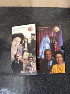 1997 Golden Wedding Commemorative Crown Uncirculated Coin in Presentation Pack - Picture 1 of 3