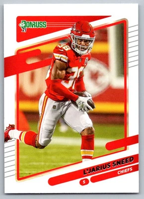 2021 Donruss L'Jarius Sneed Kansas City Chiefs #122 - Image 1 of 2