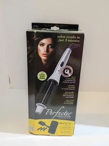 Perfected Fusion Haarstyler beheizbare Rundbürste mit Reiseetui Bürstenclips Box - Bild 1 von 9