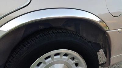 APS Acero Inoxidable 2" Guardabarros Labio Borde 03-11 Lincoln Town Car FT12I-TOWN03 Foto 1 de 2