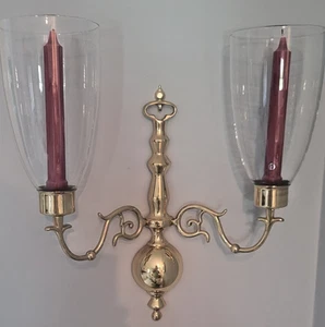 Baldwin Brass Vintage Wall Sconce Pair with Triple Arms Excellent Condition - Picture 1 of 6