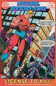 Steel Sterling #4 FN; Red Circle | w/Bag+Board - Picture 1 of 1