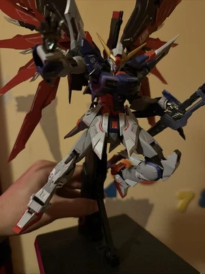 Boneco de ação Metal Build mc Destiny Gundam pacote completo METAL BUILD FESTIVAL - Imagem 1 de 4