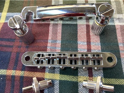 Puente Gibson Nashville Les Paul Tune-O-Matic original genuino, cordal, API Foto 1 de 4