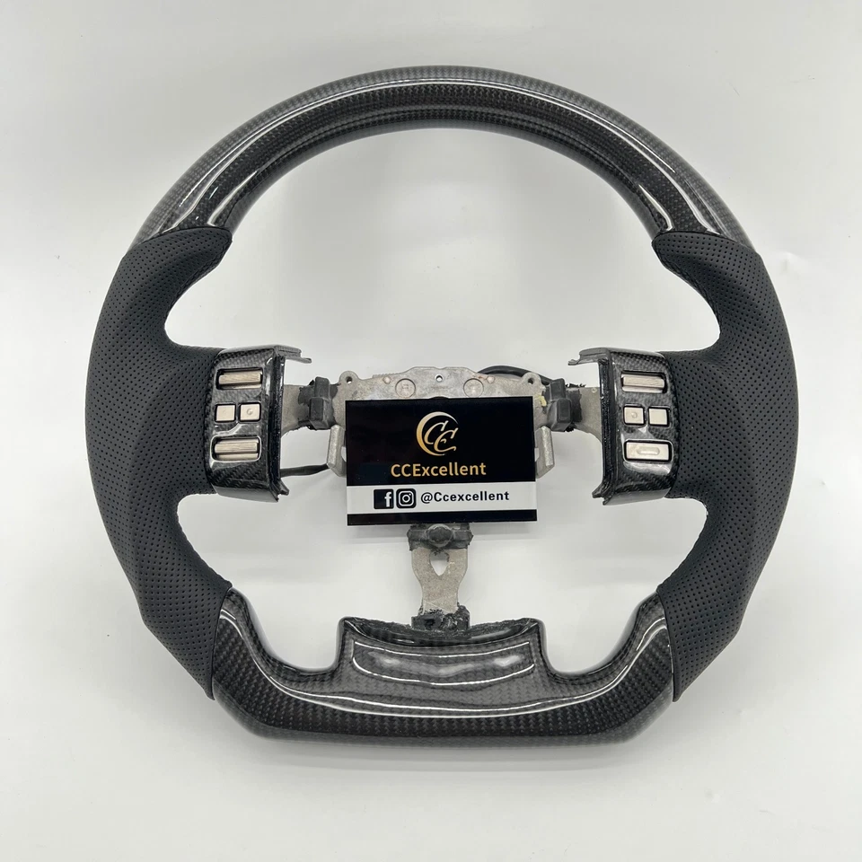 For Infiniti G35 2003-2008 real carbon fiber steering wheel /without  buttons - Изображение 1 из 4