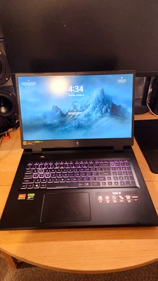 Acer Nitro 17 AN17-41 - AMD Ryzen 7 - 7840HS - Win 11 - GF RTX 4050 - 16 GB RAM - Image 1 of 4