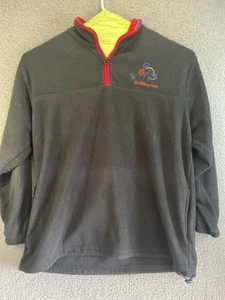 Walt Disney World Mickey Mouse Fleecepullover Herren XL 1/4 Zip - Bild 1 von 6