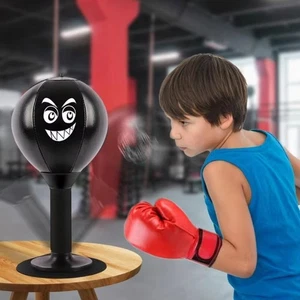 Wall Mountable Boxing Training Bags Desk Boxing Punch Ball Boxing Practice GB - Picture 1 of 15
