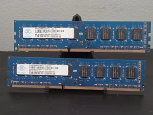 Nanya 8GB (4GBx2) 2Rx8 PC3-12800U DDR3-1600MHz Desktop DIMM RAM Memory - Picture 1 of 1