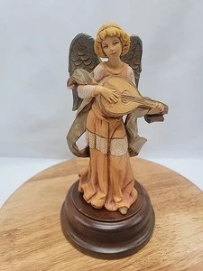 Vintage Depose Fontanini Simonetti Engel Figur Spieluhr Italien - Bild 1 von 7