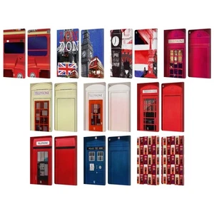 HEAD CASE DESIGNS I LOVE LONDON LEATHER BOOK WALLET CASE COVER FOR AMAZON FIRE - Picture 1 of 16