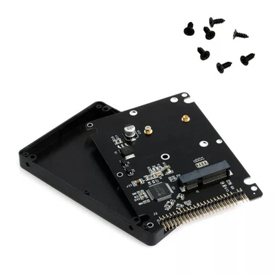 44PIN MSATA To 2.5 Inch IDE SSD MSATA To PATA Adapter Converter Card with Case - Image 1 of 4