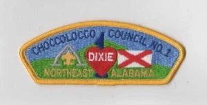 Choccolocco Council No. 1 Dixie Northeast Alabama YEL Bdr. [CHI-1014] - Picture 1 of 1