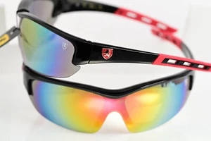 Occhiali da sole uomo sportivi Khan oversize lenti che cambiano colore pendenti luce 1091 - Foto 1 di 1