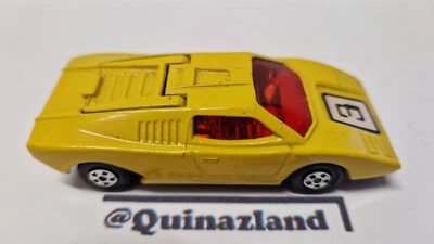 Matchbox 1973/74 mainline 027 Lamborghini countach   (A33) - Photo 1/4