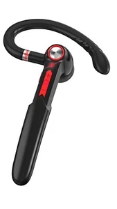 Mosonnytee Casque Écouteur Sans Fil Bluetooth Écouteur Noir pour Téléphones Portables - Photo 1 sur 8